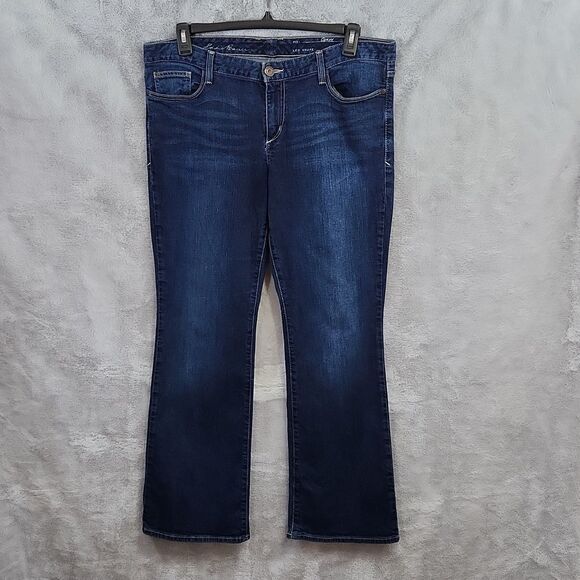 Eddie Bauer curvy womens 14 short jeans - Picture 1 of 15
